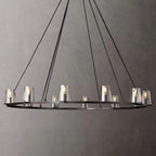Cirella 36″ Round Glass Chandelier