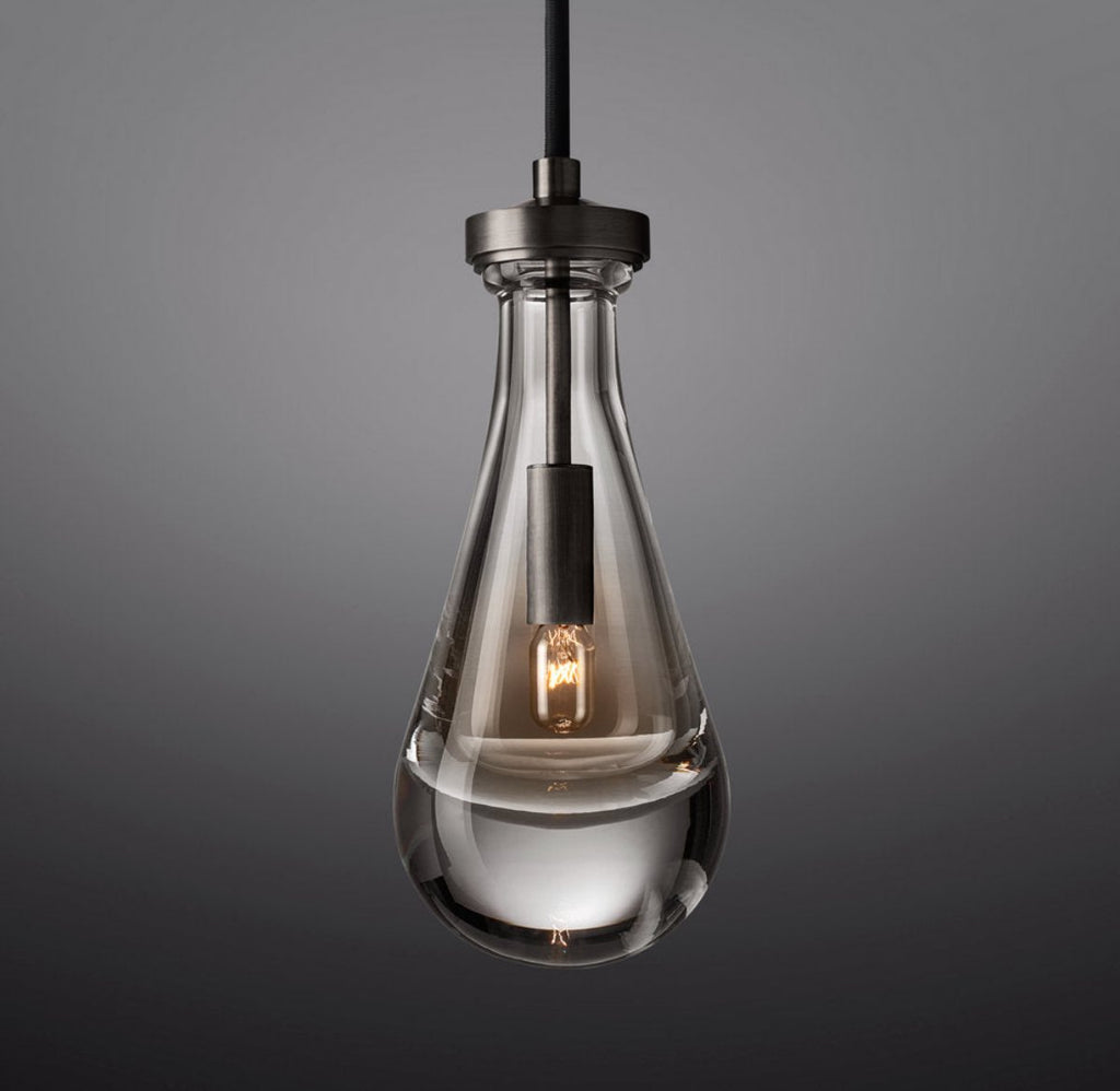 Elara Hand-Blown Glass Pendant