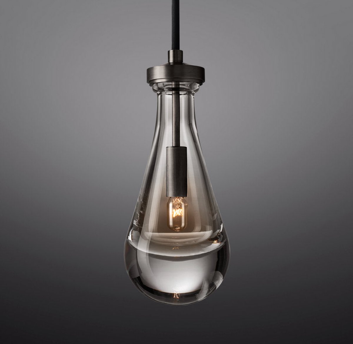 Elara Hand-Blown Glass Pendant