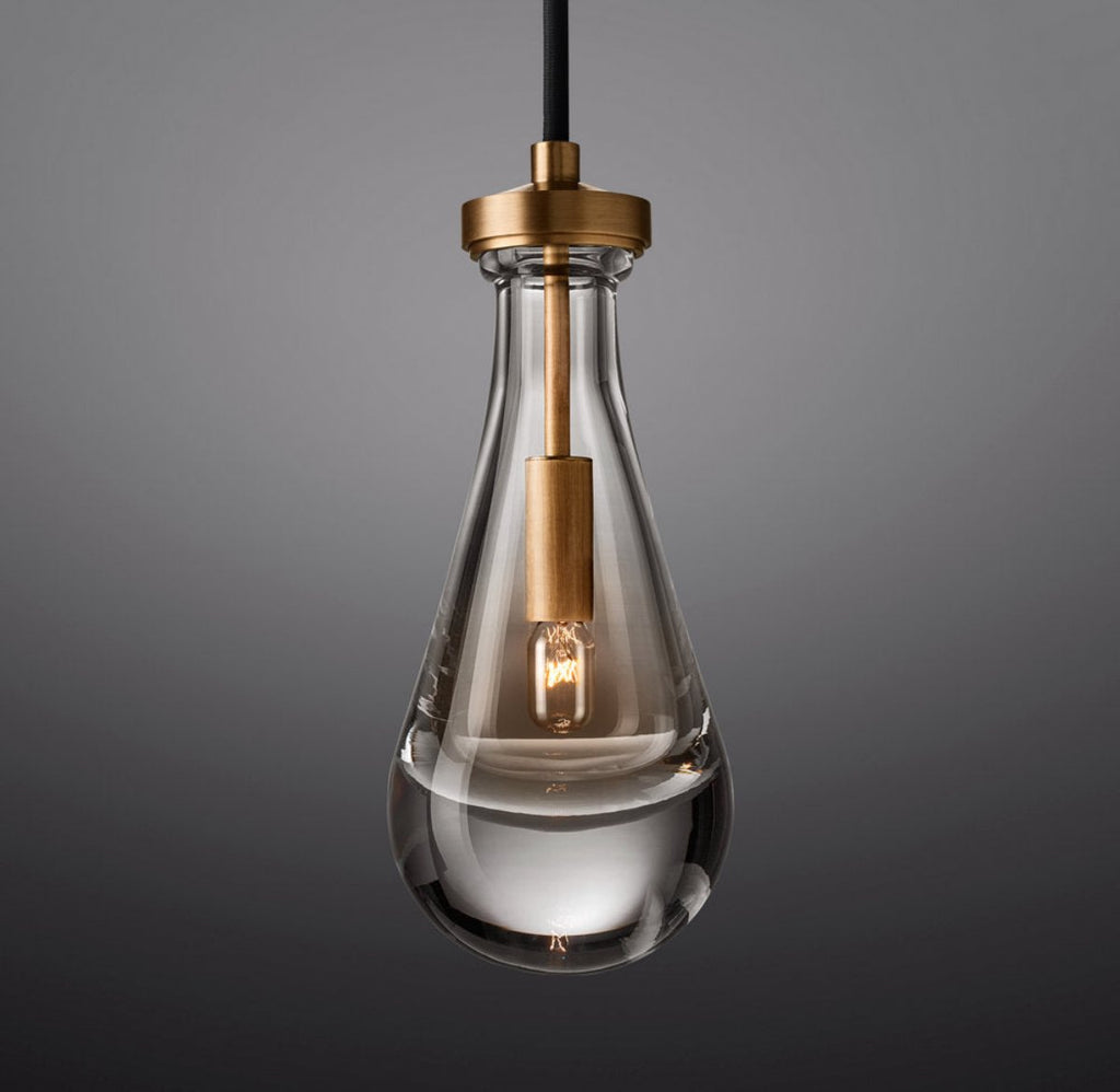 Elara Hand-Blown Glass Pendant