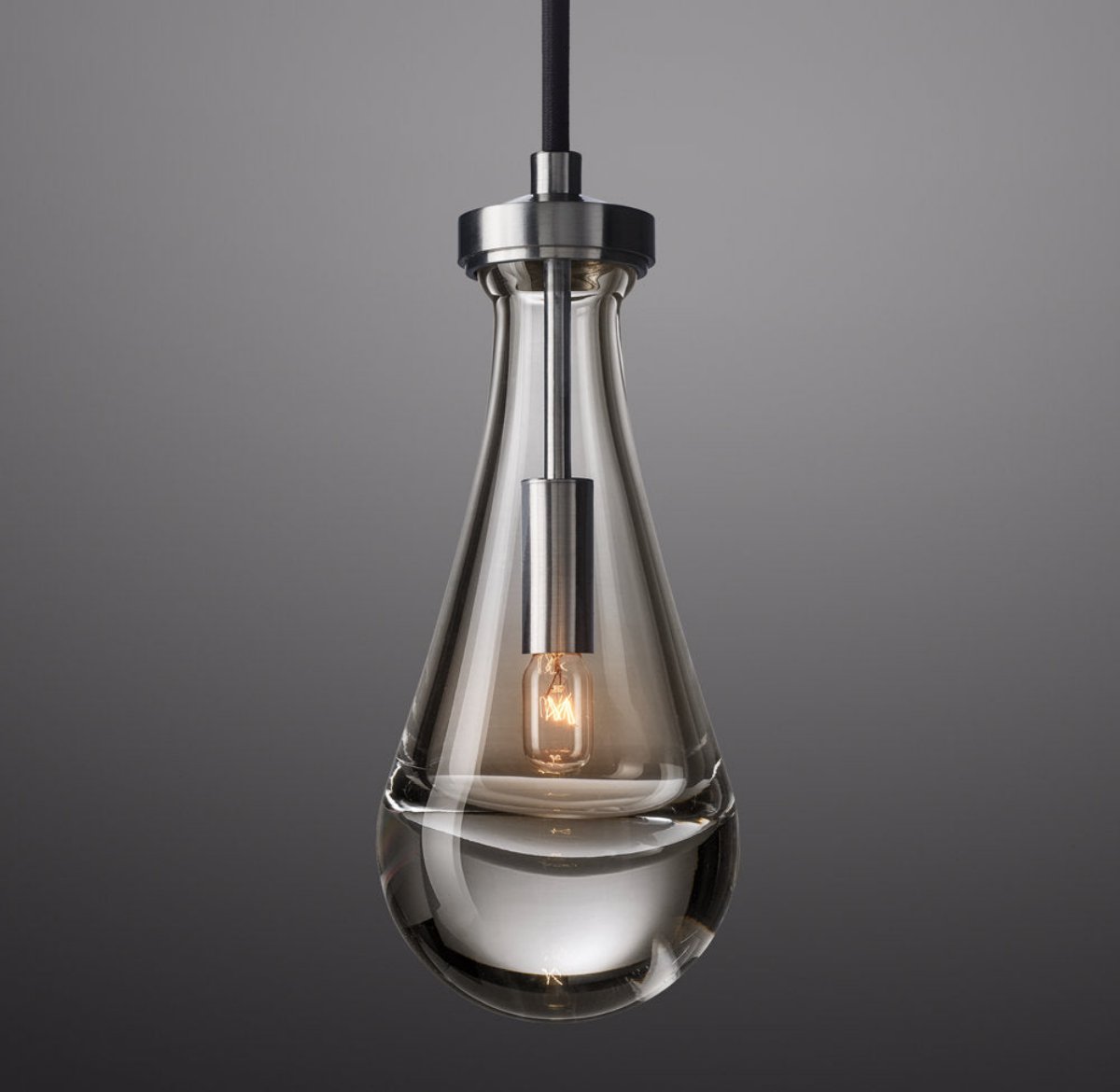 Elara Hand-Blown Glass Pendant