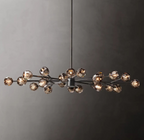 Lumera 72″ Clear & Smoke Crystal Chandelier
