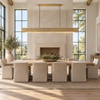 Valora 72″ Linear Brass Chandelier