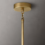 Chiare Multi-Tier Glass Round Chandelier 61"