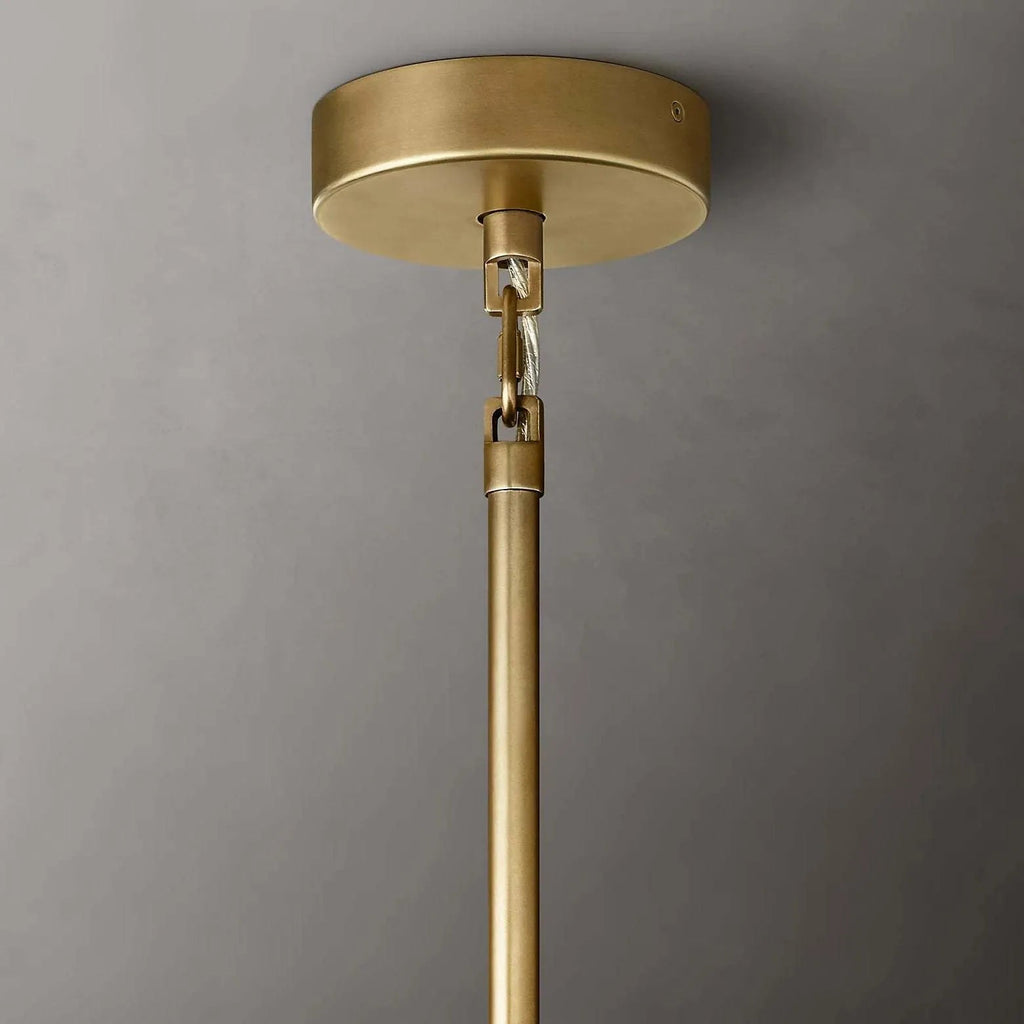 Chiare Multi-Tier Glass Round Chandelier 61"