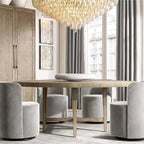 Chiare Multi-Tier Glass Round Chandelier 61"