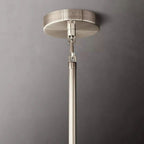 Chiare Tiered Smoke Glass Round Chandelier 47″