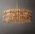 Chiare Glass Round Chandelier 47"