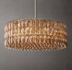 Chiare Glass Round Chandelier 47"