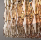 Chiare Glass Round Chandelier 37″
