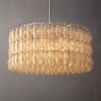 Chiare Glass Round Chandelier 37″