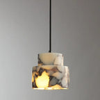 Travelle 5.1″ Wabi-Sabi Marble Pendant Light