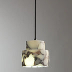 Travelle 5.1″ Wabi-Sabi Marble Pendant Light